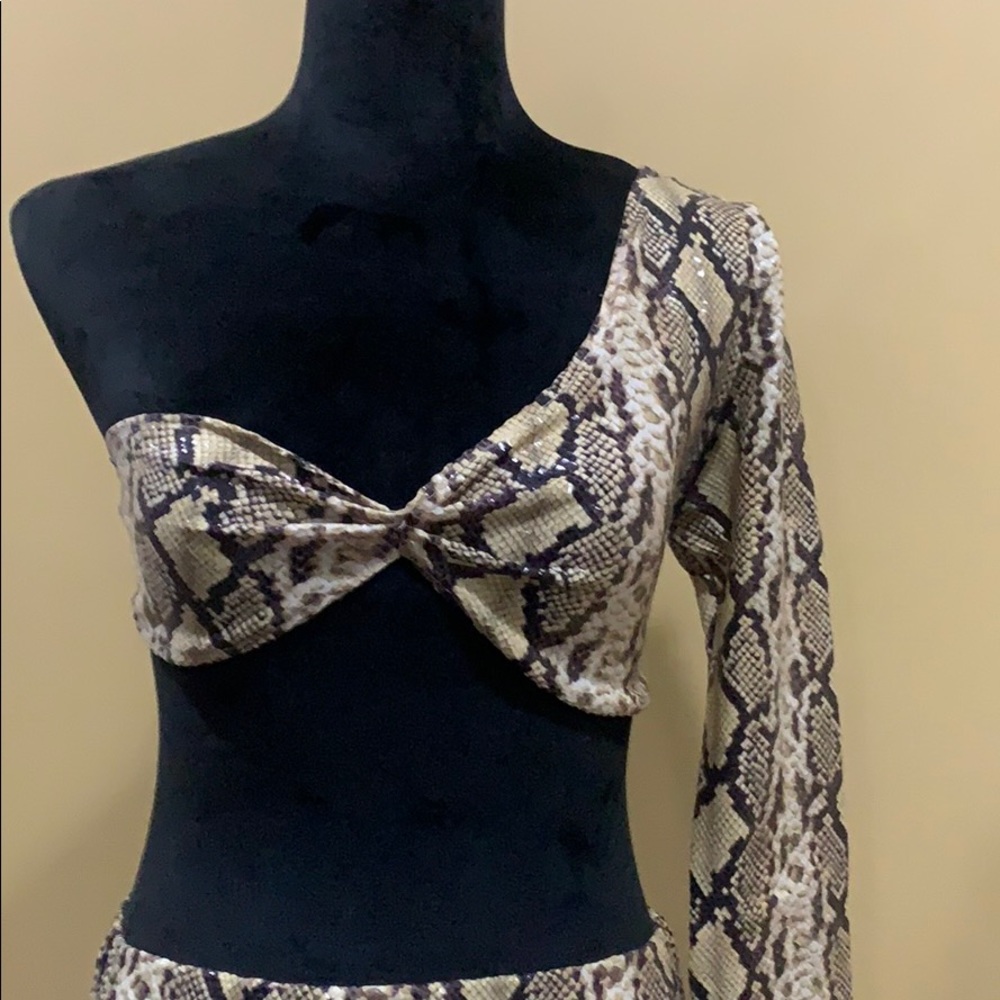 Tlz femme snake skin set